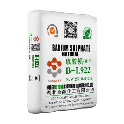 92% whiteness 92% content Barium sulfate B-L922 for plastic